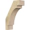 Ekena Millwork 6"W x 14"D x 22"H Merced Rough Sawn Knee Brace, Douglas Fir BRC06X14X22MRC00RDF - alternate 1
